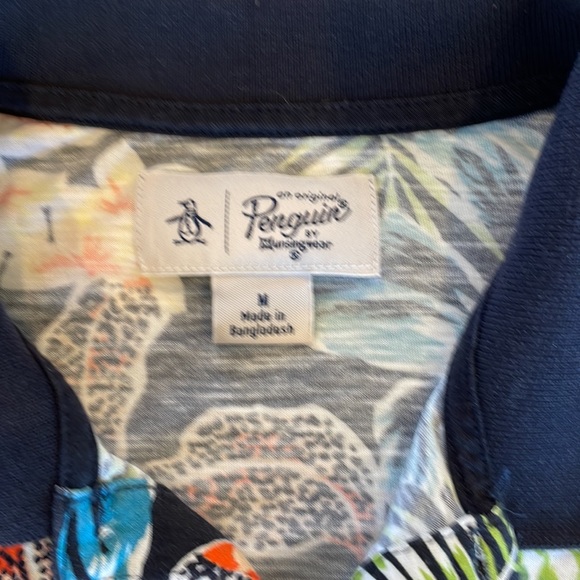 Original Penguin Floral Print Polo - Picture 4 of 7